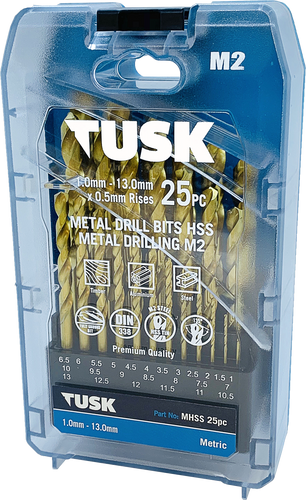 Metal Drill Bit Kits - High Speed Steel